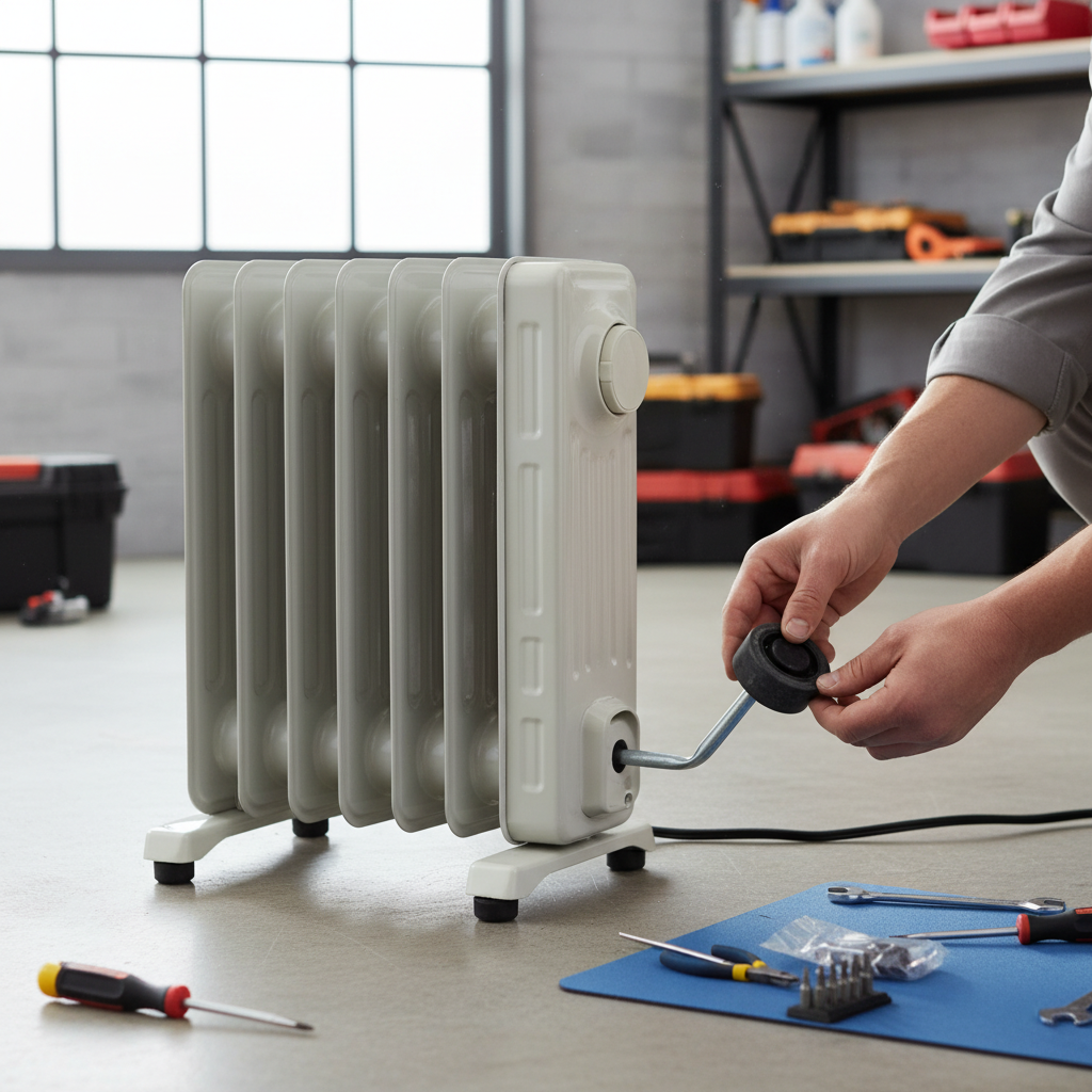 How to Repair a Broken Heater Wheel Caster: Restore Your Portable Heater’s Mobility