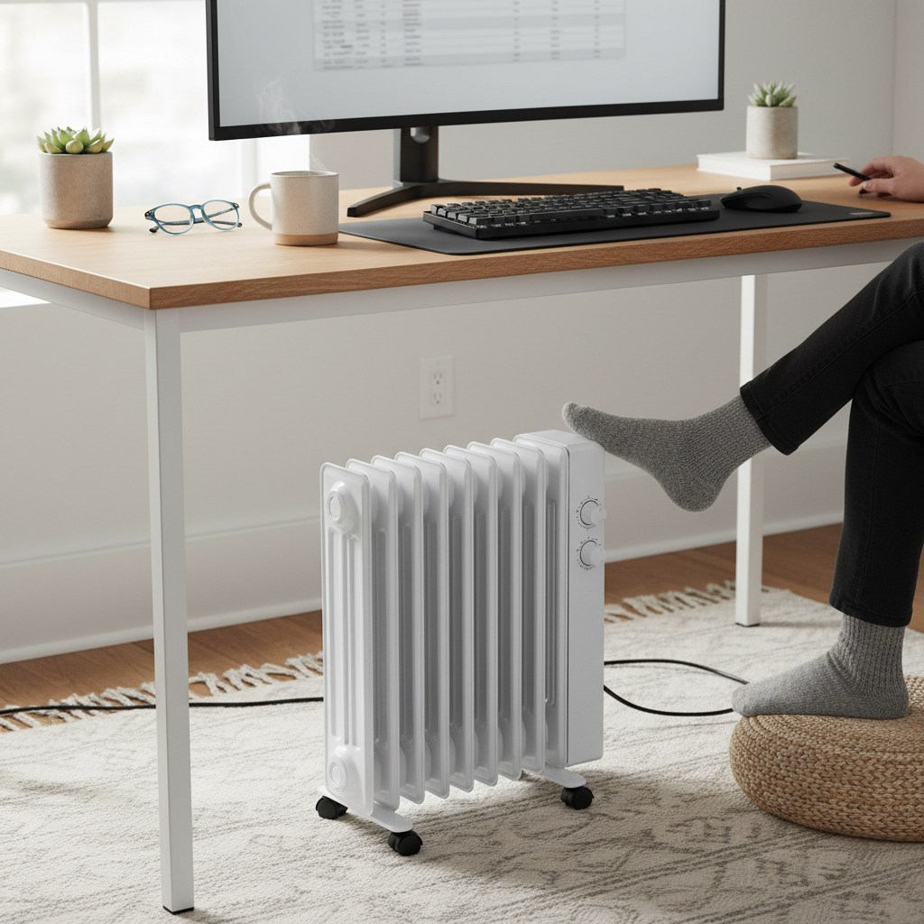 The Ultimate Guide to the Best Oil-Filled Radiators for Home Offices Under Desk: Quiet, Efficient Warmth