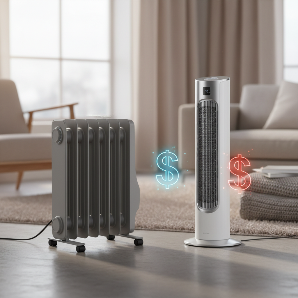 Oil Heater vs. Ceramic Heater: Understanding Which Saves You More Money